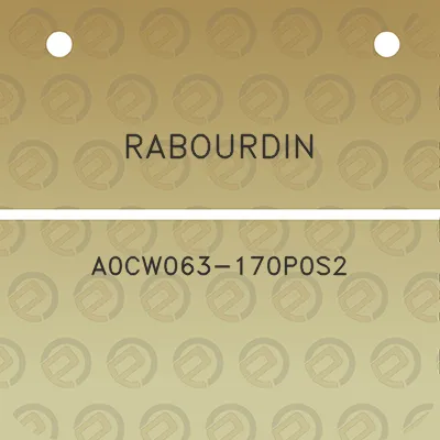 rabourdin-a0cw063-170p0s2