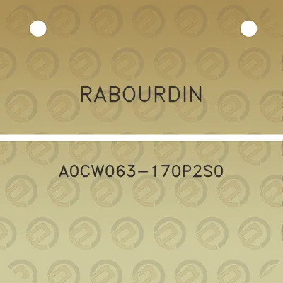 rabourdin-a0cw063-170p2s0