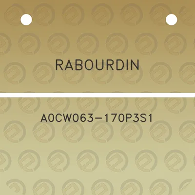 rabourdin-a0cw063-170p3s1