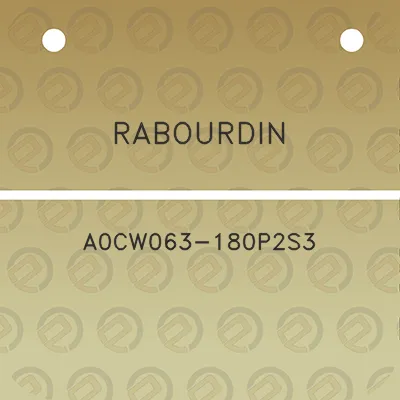 rabourdin-a0cw063-180p2s3