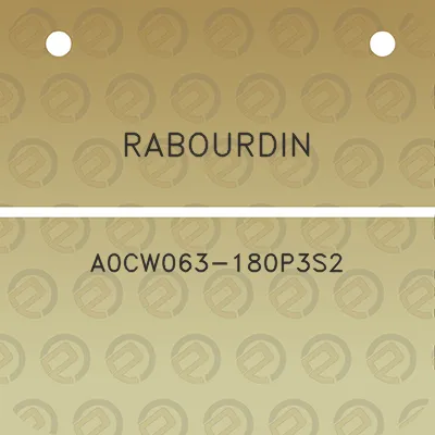 rabourdin-a0cw063-180p3s2