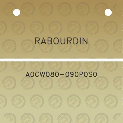 rabourdin-a0cw080-090p0s0