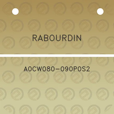 rabourdin-a0cw080-090p0s2