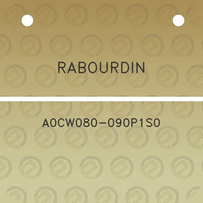 rabourdin-a0cw080-090p1s0