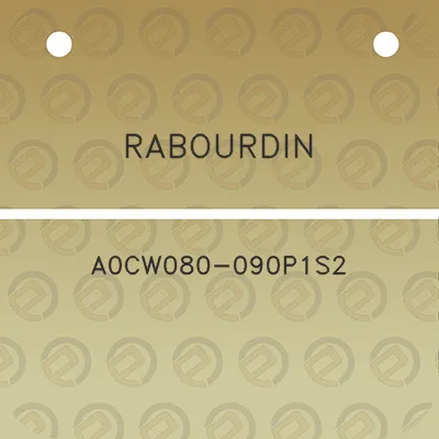 rabourdin-a0cw080-090p1s2