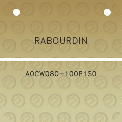 rabourdin-a0cw080-100p1s0