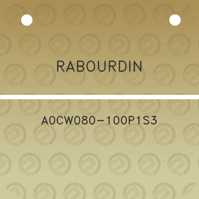 rabourdin-a0cw080-100p1s3