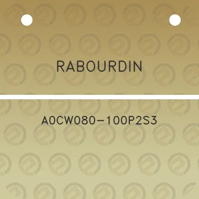 rabourdin-a0cw080-100p2s3