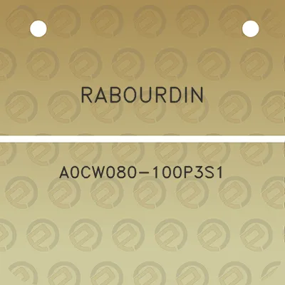 rabourdin-a0cw080-100p3s1