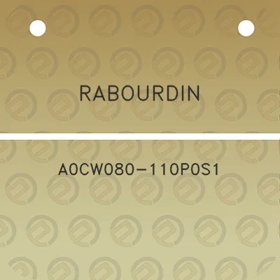 rabourdin-a0cw080-110p0s1