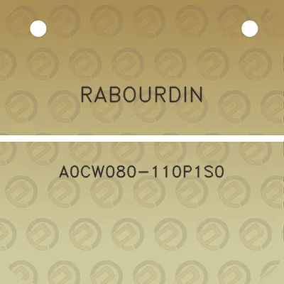 rabourdin-a0cw080-110p1s0