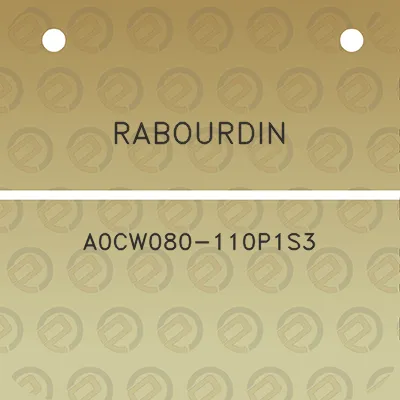 rabourdin-a0cw080-110p1s3