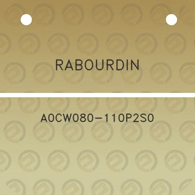 rabourdin-a0cw080-110p2s0