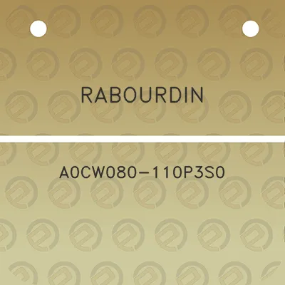 rabourdin-a0cw080-110p3s0