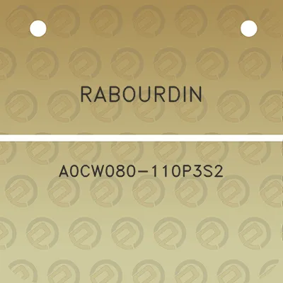 rabourdin-a0cw080-110p3s2