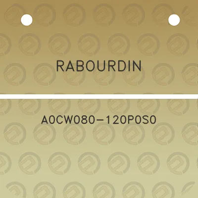 rabourdin-a0cw080-120p0s0