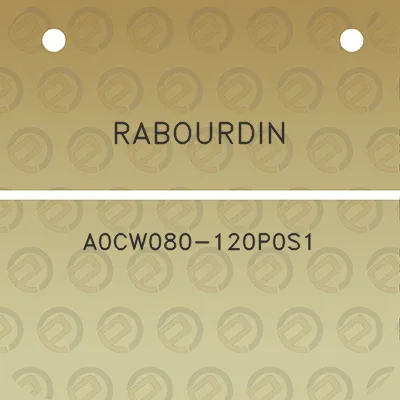 rabourdin-a0cw080-120p0s1