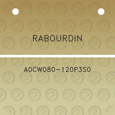 rabourdin-a0cw080-120p3s0