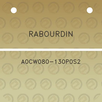 rabourdin-a0cw080-130p0s2