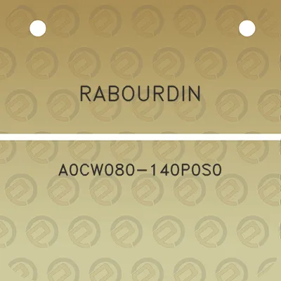 rabourdin-a0cw080-140p0s0