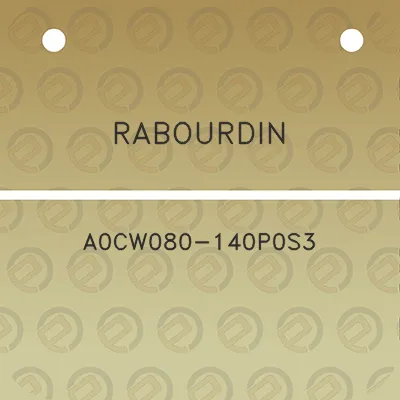 rabourdin-a0cw080-140p0s3