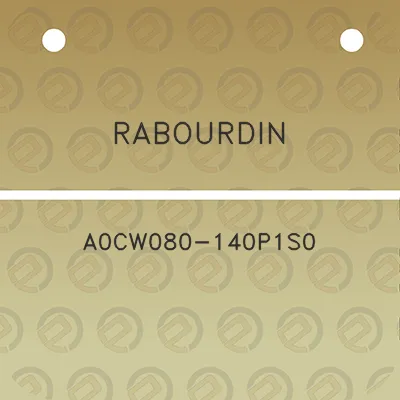 rabourdin-a0cw080-140p1s0