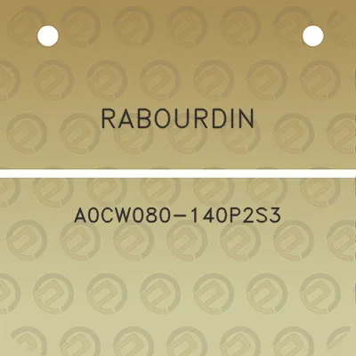 rabourdin-a0cw080-140p2s3