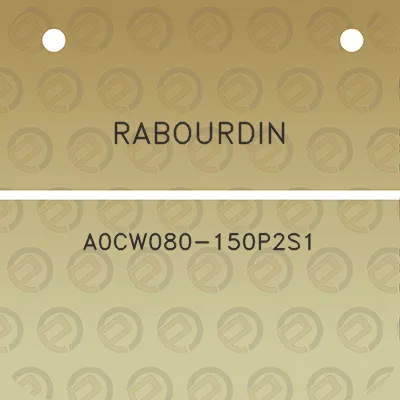 rabourdin-a0cw080-150p2s1