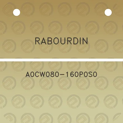 rabourdin-a0cw080-160p0s0