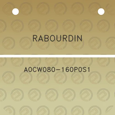 rabourdin-a0cw080-160p0s1