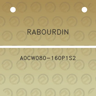 rabourdin-a0cw080-160p1s2