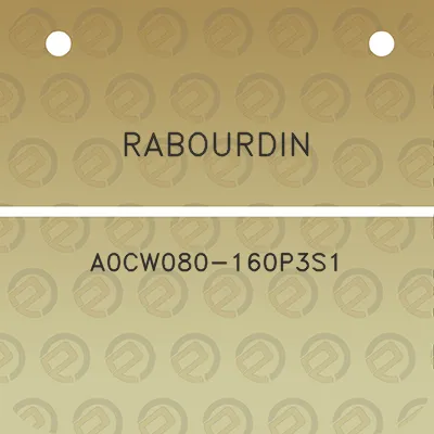 rabourdin-a0cw080-160p3s1