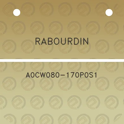 rabourdin-a0cw080-170p0s1