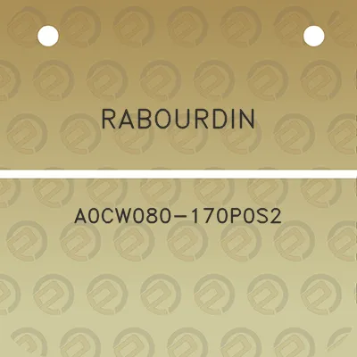 rabourdin-a0cw080-170p0s2