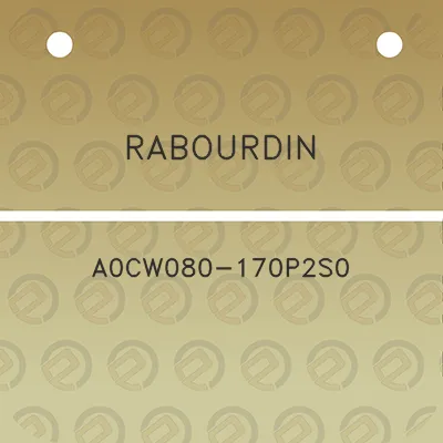 rabourdin-a0cw080-170p2s0