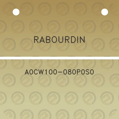 rabourdin-a0cw100-080p0s0