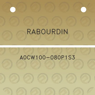 rabourdin-a0cw100-080p1s3