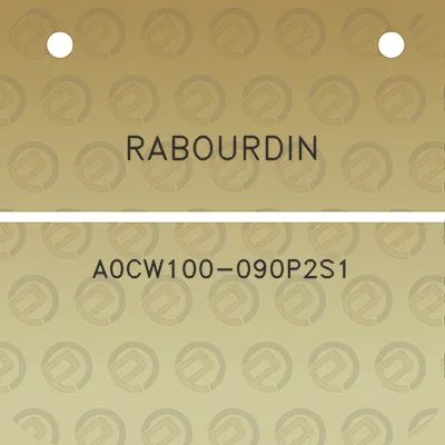 rabourdin-a0cw100-090p2s1