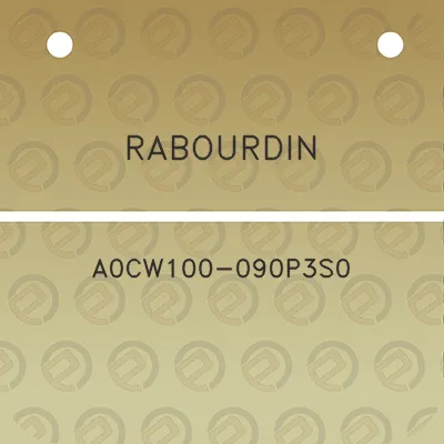 rabourdin-a0cw100-090p3s0