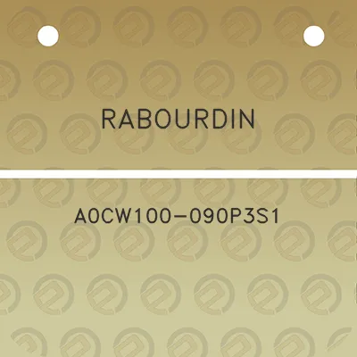 rabourdin-a0cw100-090p3s1