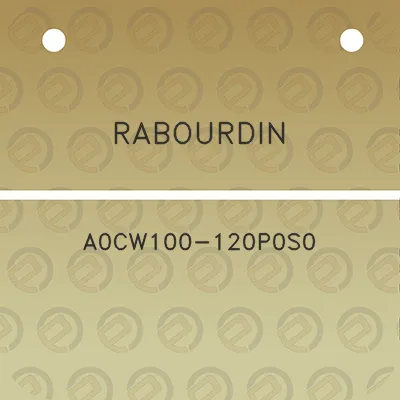 rabourdin-a0cw100-120p0s0