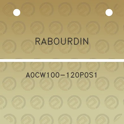 rabourdin-a0cw100-120p0s1