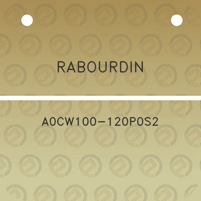 rabourdin-a0cw100-120p0s2