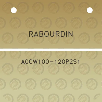 rabourdin-a0cw100-120p2s1