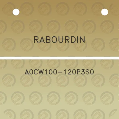 rabourdin-a0cw100-120p3s0