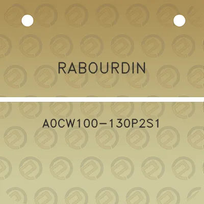 rabourdin-a0cw100-130p2s1