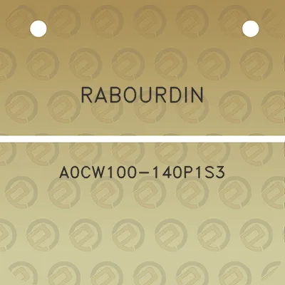 rabourdin-a0cw100-140p1s3