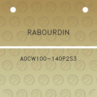 rabourdin-a0cw100-140p2s3