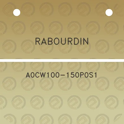 rabourdin-a0cw100-150p0s1