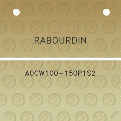 rabourdin-a0cw100-150p1s2